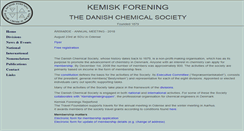 Desktop Screenshot of chemsoc.dk