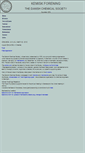 Mobile Screenshot of chemsoc.dk